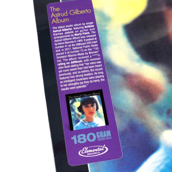 Astrud Gilberto: The Astrud Gilberto Album (180g, Import) Vinyl LP Online - Image 3
