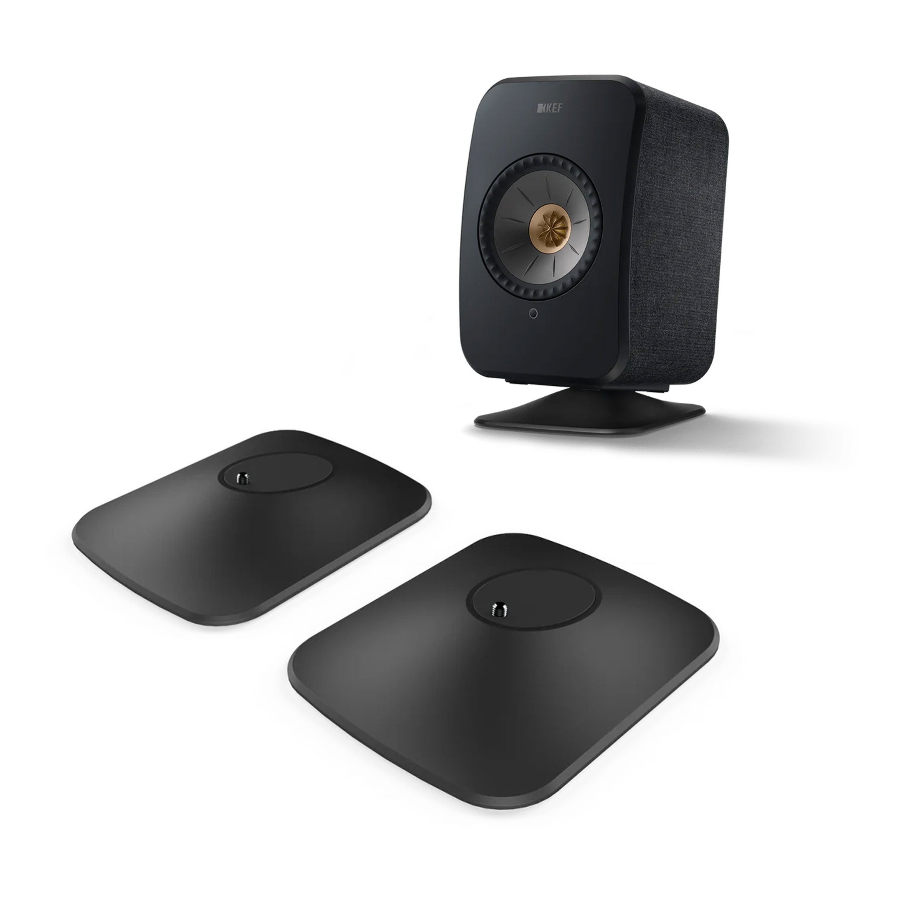 KEF: P1 Desk Pad Stands for LSX II (Pair) – Black Online now