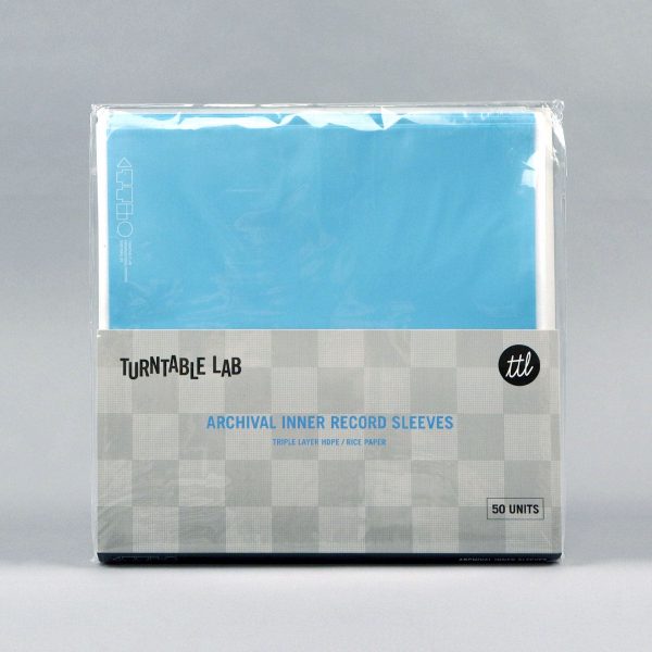 Turntable Lab: Archival Inner Record Rice Paper Sleeves - 50 Units Discount - Image 3
