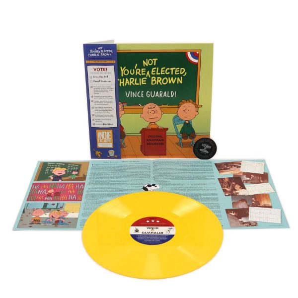Vince Guaraldi: You re Not Elected, Charlie Brown (Indie Exclusive Colored Vinyl) Vinyl LP Online now - Image 2