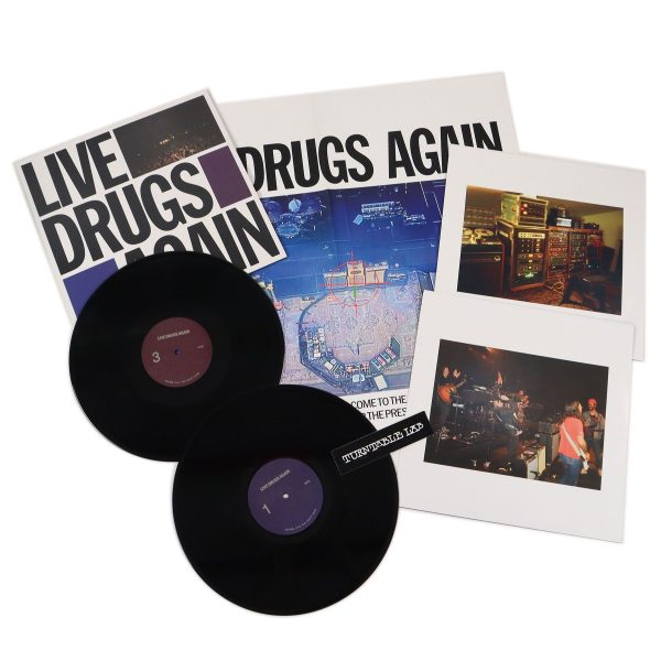 The War On Drugs: Live Drugs Again (Indie Exclusive) Vinyl 2LP Online Sale - Image 2