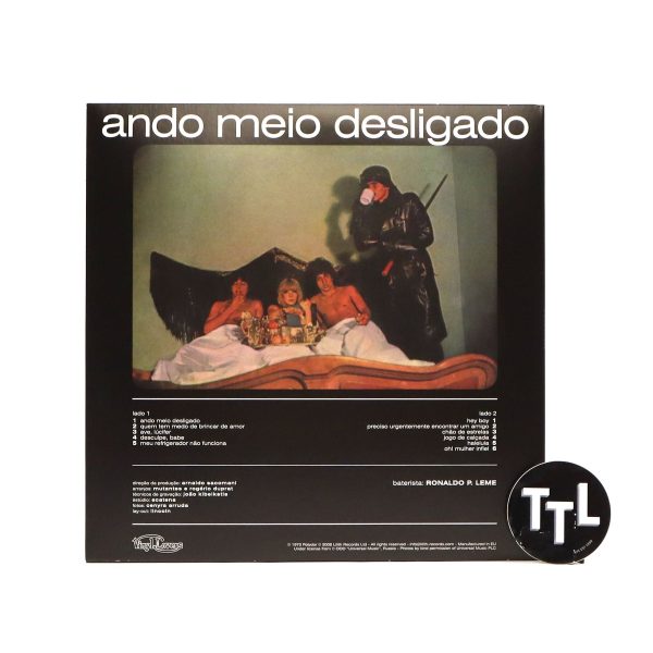 Os Mutantes: A Divina Comedia Ou Ando Meio Desligado (180g, Colored Vinyl) Vinyl LP Hot on Sale - Image 3