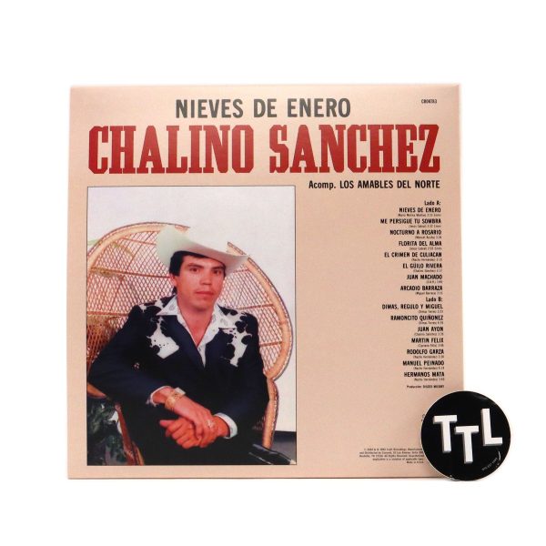 Chalino Sanchez: Nieves De Enero Vinyl LP Online Sale - Image 2