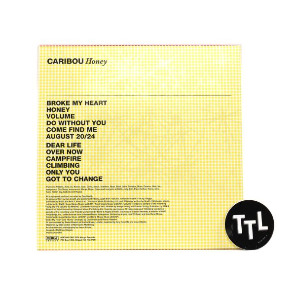 Caribou: Honey (Colored Vinyl) Vinyl LP Online Hot Sale - Image 3