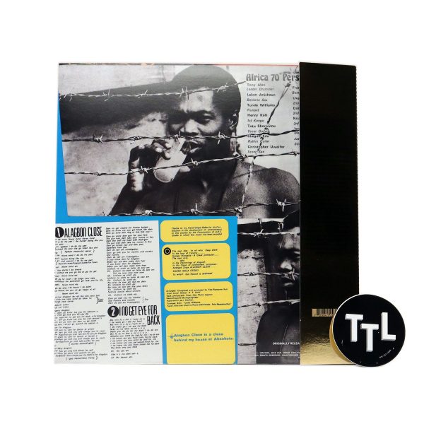 Fela Kuti: Alagbon Close (Colored Vinyl) Vinyl LP For Discount - Image 3