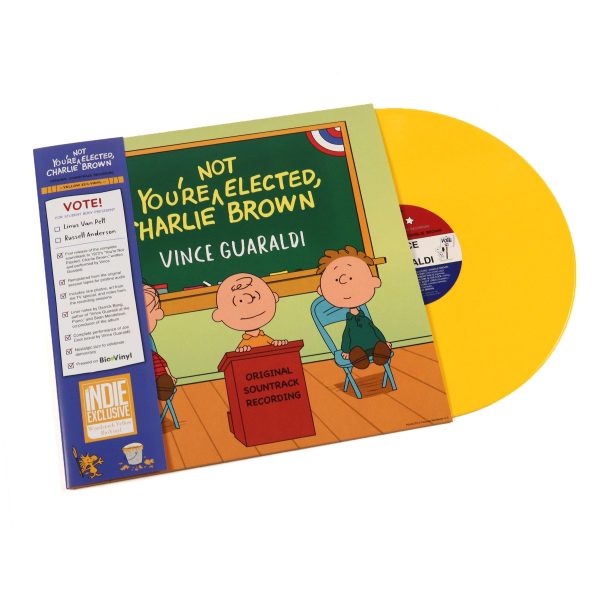 Vince Guaraldi: You re Not Elected, Charlie Brown (Indie Exclusive Colored Vinyl) Vinyl LP Online now