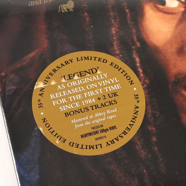 Bob Marley & The Wailers: Legend - The Best Of - 35th Anniversary Remaster (180g) Vinyl 2LP Online Sale - Image 4