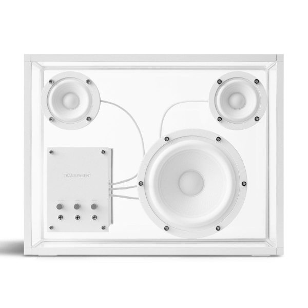 Transparent: Transparent Speaker - White (TS-W) on Sale