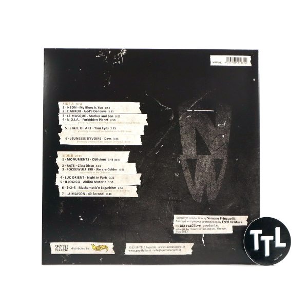 Spittle Records: Italia New Wave - Minimal Synth, No Wave, & Post Punk (Colored Vinyl) Vinyl LP For Cheap - Image 3