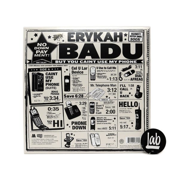 Erykah Badu: But You Caint Use My Phone (Colored Vinyl) Vinyl LP Sale - Image 3