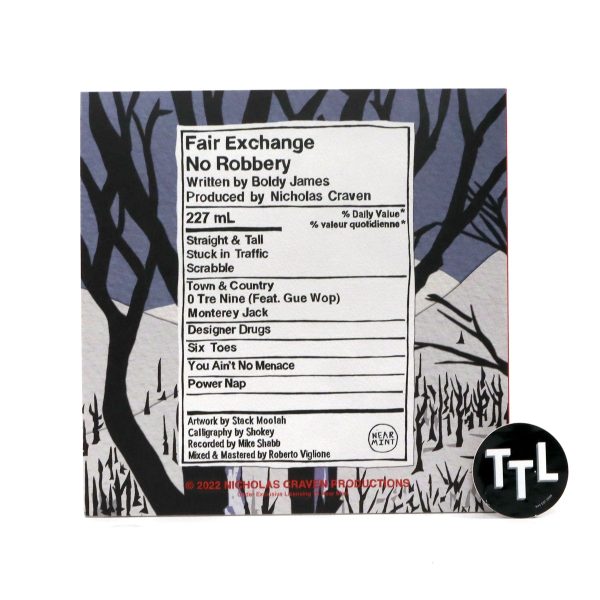 Boldy James: Fair Exchange No Robbery (Colored Vinyl) Vinyl LP Cheap - Image 3
