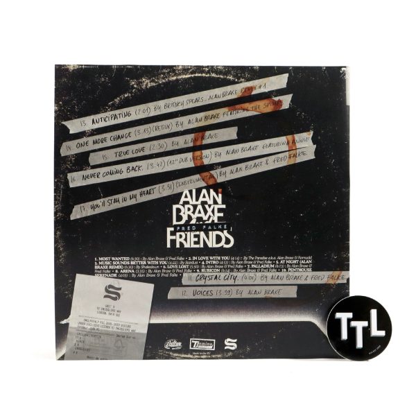 Alan Braxe And Friends: The Upper Cuts (Indie Exclusive Colored Vinyl) Vinyl 2LP Sale - Image 3