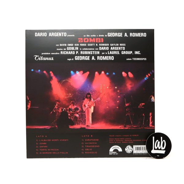 Goblin: Zombi (White Colored Vinyl) Vinyl LP For Sale - Image 3