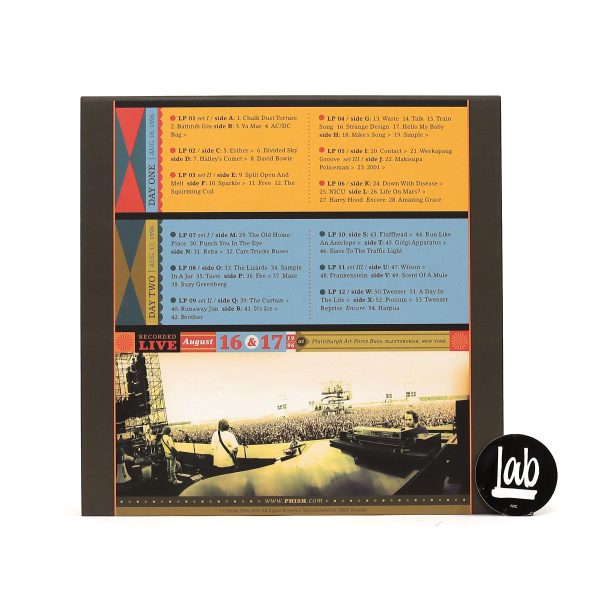 Phish: The Clifford Ball 25th Anniversary (Colored Vinyl) Vinyl 12LP Boxset Supply - Image 4
