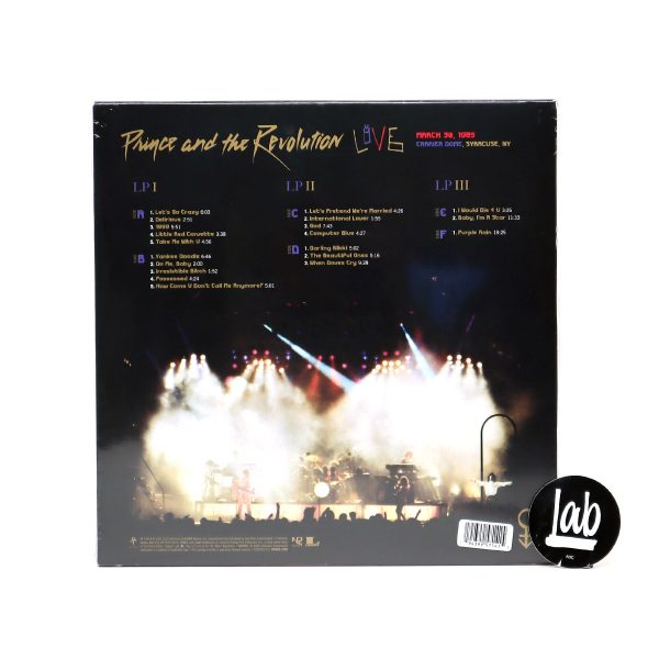 Prince And The Revolution: Live Vinyl 3LP Hot on Sale - Image 3