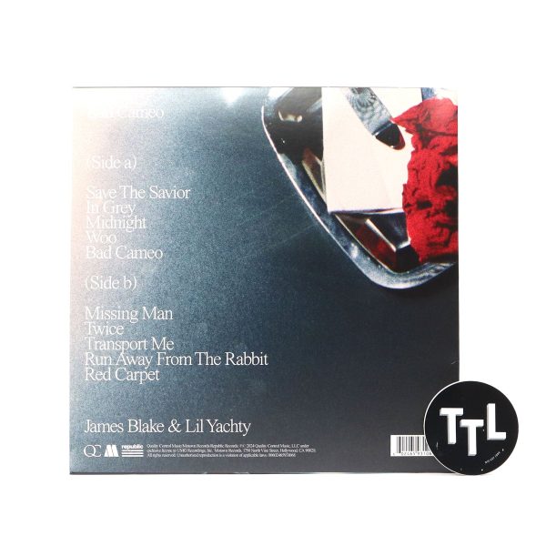 James Blake & Lil Yachty: Bad Cameo (Indie Exclusive Colored Vinyl) Vinyl LP Sale - Image 3