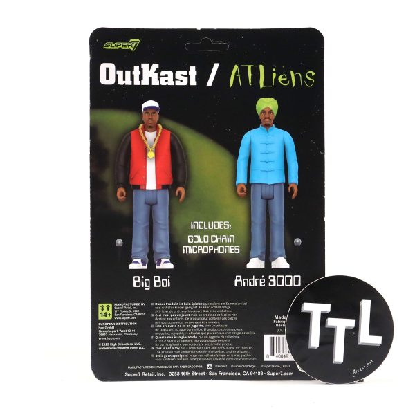 Super7: Outkast ATLiens Wave 1 ReAction Figures Cheap - Image 4