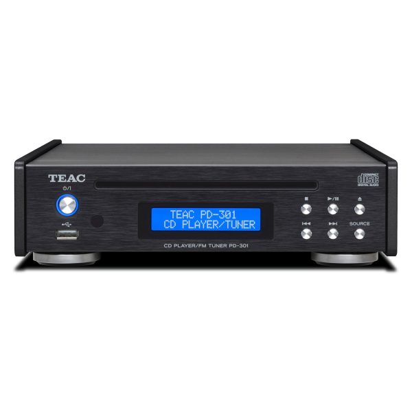 Teac: PD-301 Premium CD Player w  FM Tuner (PD301XB) - Black Hot on Sale