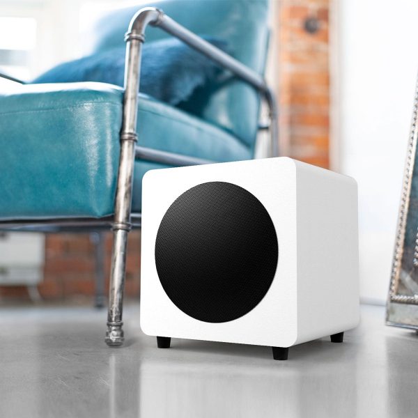 Kanto: SUB8V Powered Subwoofer - Matte White (SUB8VMW) Sale - Image 2