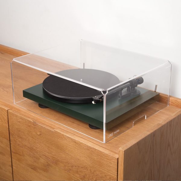 Line Phono: Universal Turntable Dust Cover (Fits Most Turntables, Clearaudio Concept, Pro-Ject RPM) Sale - Image 2