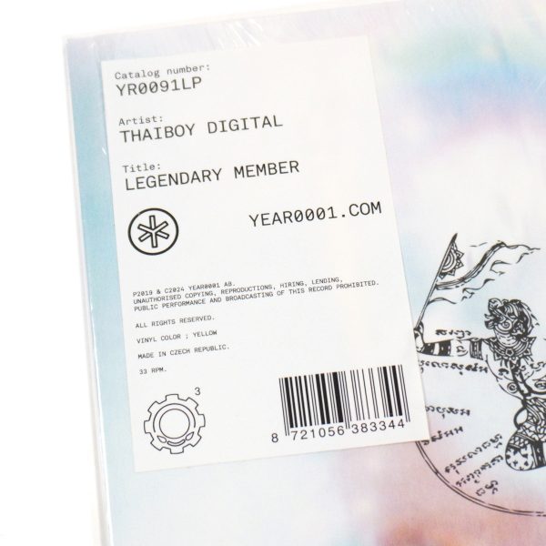 Thaiboy Digital: Legendary Member (Colored Vinyl) Vinyl LP Online Sale - Image 4