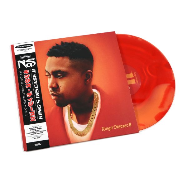 Nas: King s Disease II (Red & Orange Colored Vinyl) Vinyl 2LP For Cheap