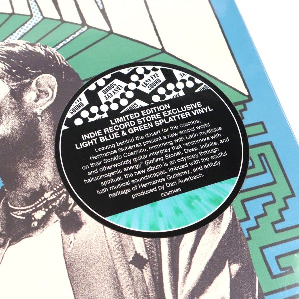 Hermanos Gutierrez: Sonido Cosmico (Indie Exclusive Blue & Green Colored Vinyl) Vinyl LP Online Hot Sale - Image 4