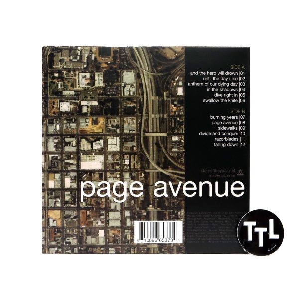Story Of The Year: Page Avenue (Colored Vinyl) Vinyl LP For Discount - Image 3