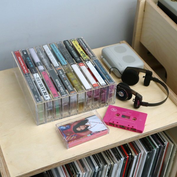 Cassette Club: Acrylic Cassette Tape Holder - 20 Tapes Cheap - Image 2