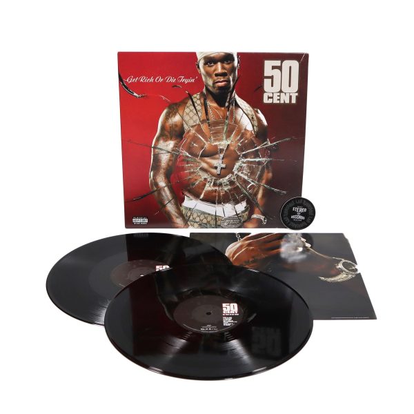 50 Cent: Get Rich Or Die Tryin  Vinyl 2LP Online - Image 2
