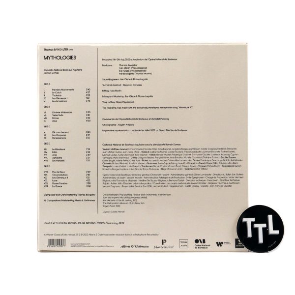 Thomas Bangalter: Mythologies (Daft Punk) Vinyl 3LP Boxset For Discount - Image 3