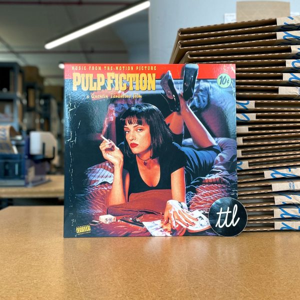 Pulp Fiction: Music From The Motion Picture Vinyl LP Hot on Sale - Image 4
