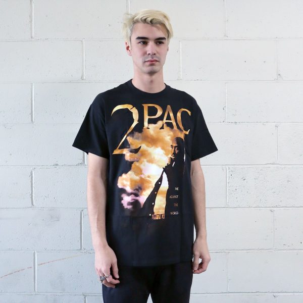 2Pac: Me Against The World Shirt - Black on Sale - Image 3