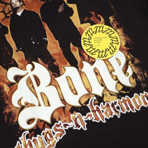 Bone Thugs-N-Harmony: Flames Shirt - Black Online - Image 2