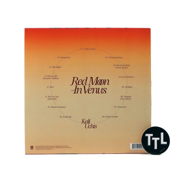 Kali Uchis: Red Moon In Venus (Indie Exclusive Colored Vinyl) Vinyl LP Cheap - Image 3