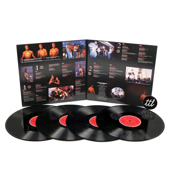 2Pac: All Eyez On Me (180g) Vinyl 4LP Online Hot Sale - Image 2