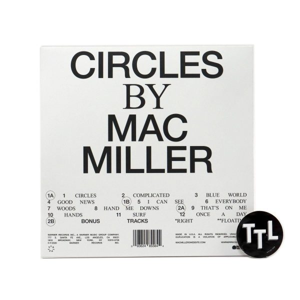 Mac Miller: Circles (Indie Exclusive Silver Colored Vinyl) Vinyl 2LP Discount - Image 3