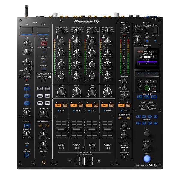 Pioneer DJ: DJM-A9 4 Channel DJ Mixer Hot on Sale
