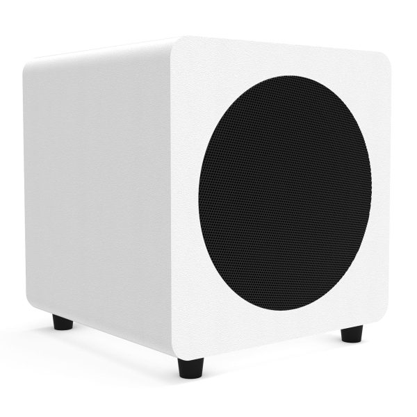 Kanto: SUB8V Powered Subwoofer - Matte White (SUB8VMW) Sale