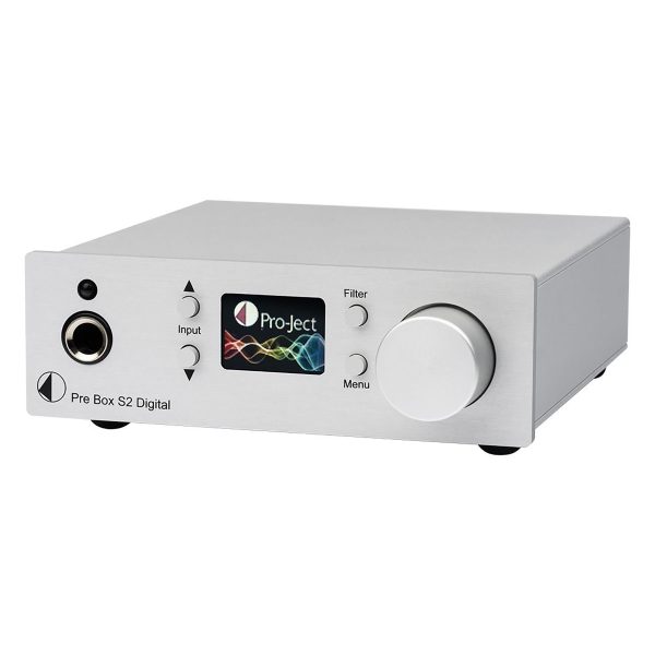 Pro-Ject: Pre Box S2 Digital - Silver - (Open Box Special) For Sale