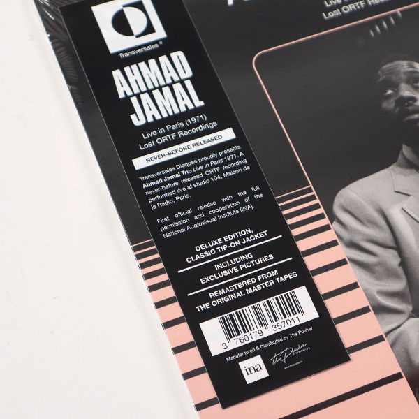 Ahmad Jamal: Live In Paris 1971 Vinyl LP For Sale - Image 3
