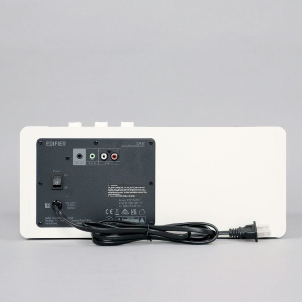 Edifier: D12 Stereo Speaker w  Bluetooth - White Online now - Image 4