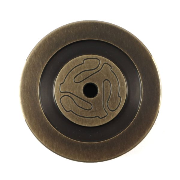 Fern & Roby: Record Weight Stabilizer w  Integral 45 Adaptor - 630g   Brass Supply - Image 3