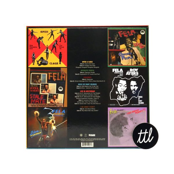 Fela Kuti: Vinyl Box Set #6 (Compiled by Idris Elba) Vinyl 7LP Boxset Online - Image 4