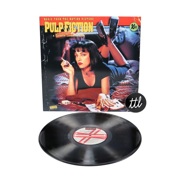 Pulp Fiction: Music From The Motion Picture Vinyl LP Hot on Sale - Image 2
