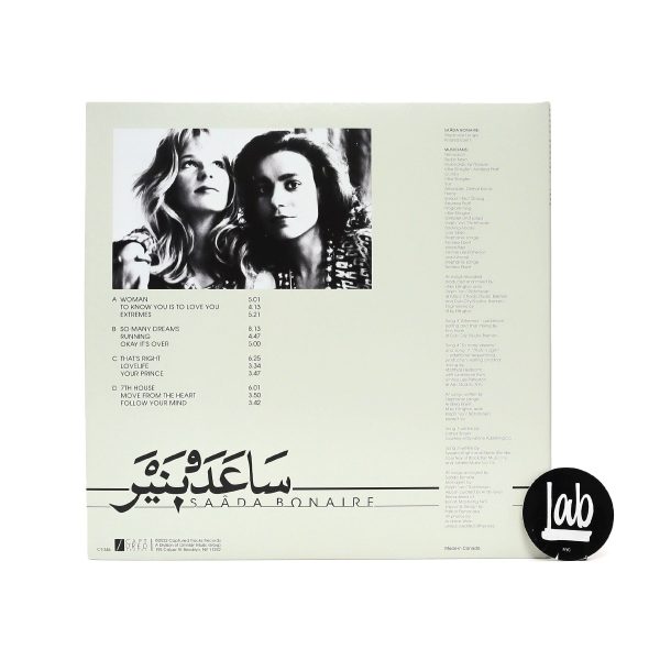 Saada Bonaire: 1992 Vinyl 2LP on Sale - Image 3
