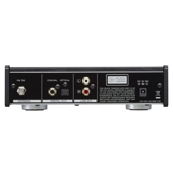 Teac: PD-301 Premium CD Player w  FM Tuner (PD301XB) - Black Hot on Sale - Image 2