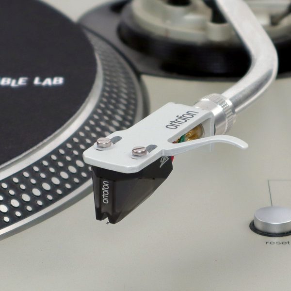 Ortofon: 2M Silver Cartridge Mounted on Silver SH-4 Headshell - Turntable Lab Exclusive Online