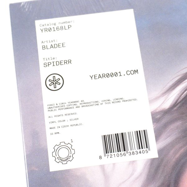 Bladee: Spiderr Vinyl (Colored Vinyl) Vinyl LP Online - Image 4