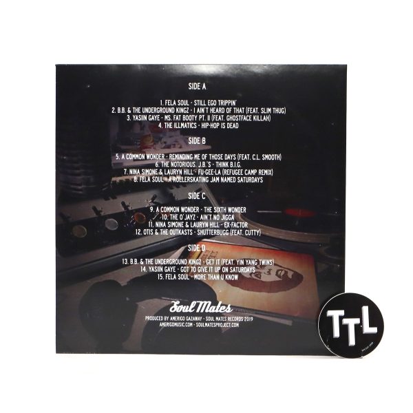 Amerigo Gazaway: Soul Mates Volume 1&2 Vinyl 2LP Fashion - Image 3